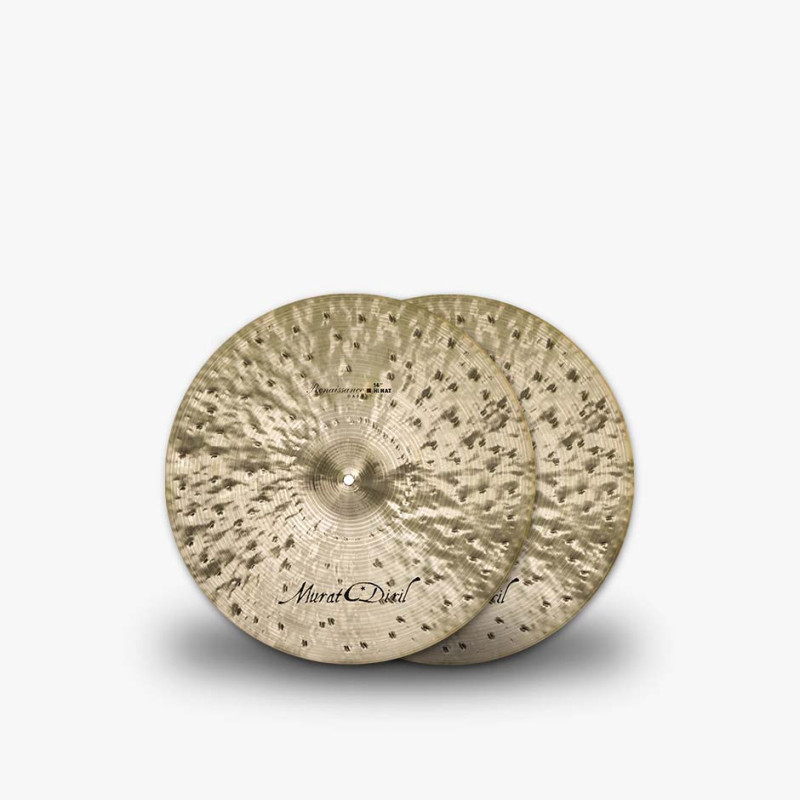 Cymbale Murat Diril - Hi Hat Dark 13" - Série Renaissance