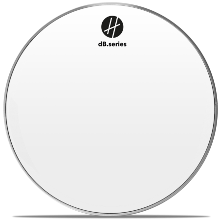 Peau de batterie HEATS - dB.SERIES transparente - Tom 14"