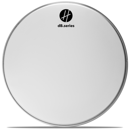 Peau de batterie HEATS - dB.SERIES sablée - Tom/Caisse claire 10"