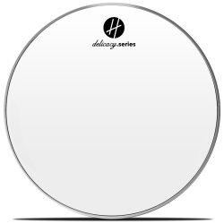 Peau de batterie HEATS - DELICACY.SERIES transparente - Tom 14"