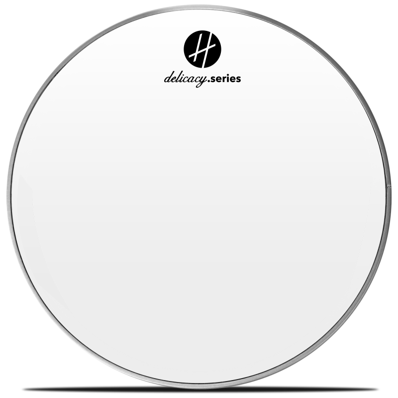 Peau de batterie HEATS - DELICACY.SERIES transparente - Tom 14"