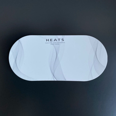 HEATS - PS2 Patch double de grosse caisse blanc
