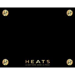 Heats - Tapis de batterie 140x180cm - Big H