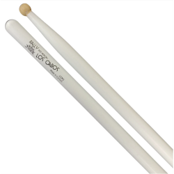 Red Hickory - Rally Marching Sticks (White Edition)