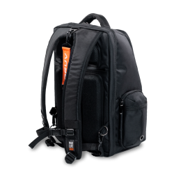 Gruv Gear - Club Bag Flight-Smart Tech Backpack (Classic noir/orange)