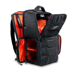 Gruv Gear - Club Bag Flight-Smart Tech Backpack (Classic noir/orange)