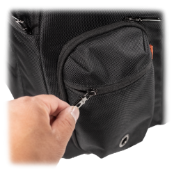Gruv Gear - Club Bag Flight-Smart Tech Backpack (Classic noir/orange)