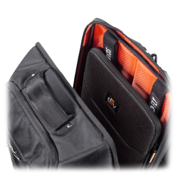 Gruv Gear - Club Bag Flight-Smart Tech Backpack (Classic noir/orange)