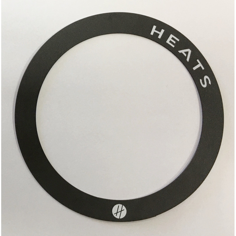 HEATS - Anneau de renfort 4“ Noir