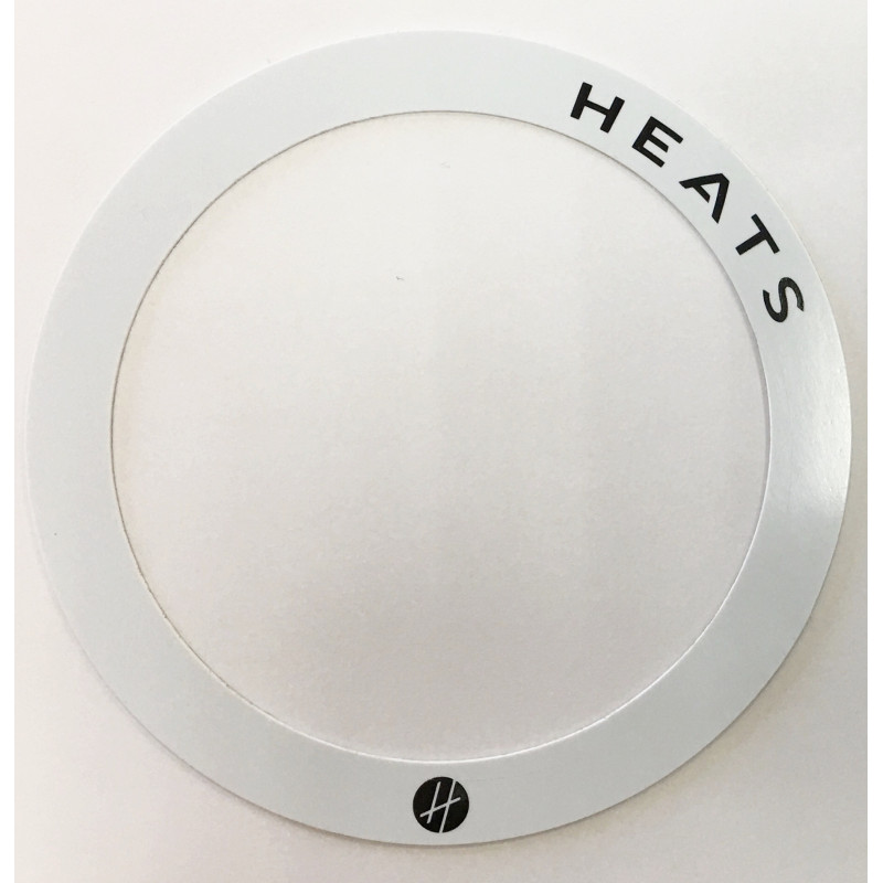 HEATS - Anneau de renfort 4" blanc - Grosse caisse