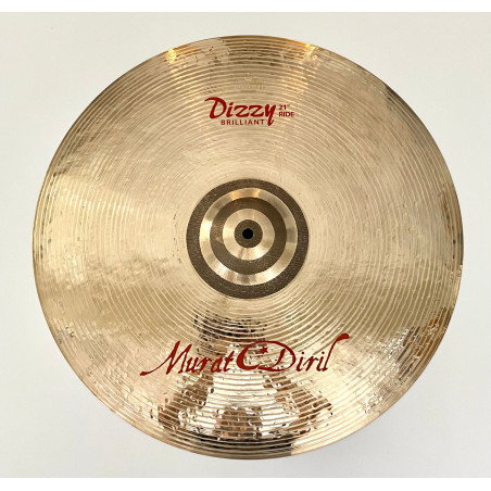 Cymbale Murat Diril - Ride Brilliant 21" - Série Dizzy Bell set