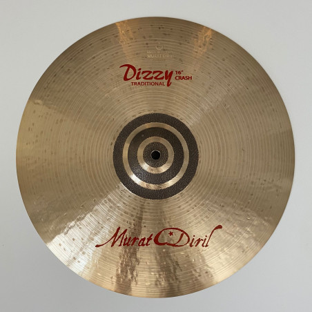 Cymbale Murat Diril - Crash Traditional 16" - Série Dizzy Bell set