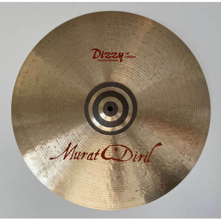 Cymbale Murat Diril - Crash Traditional 18" - Série Dizzy Bell set