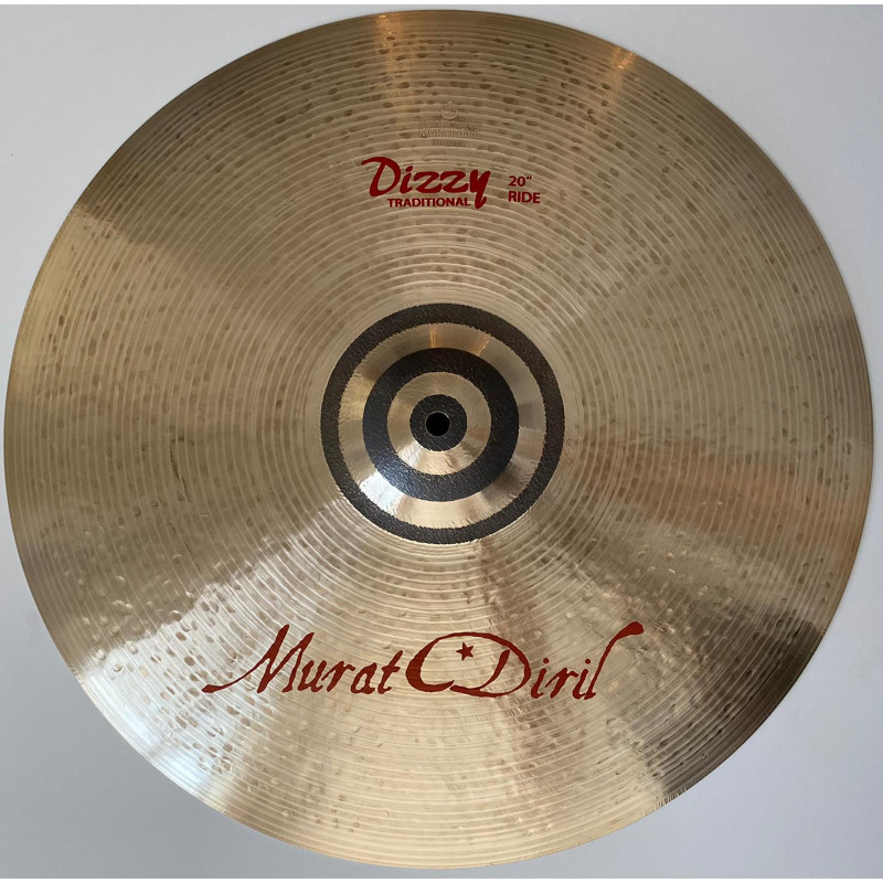 Cymbale Murat Diril - Ride Traditional 20" - Série Dizzy Bell set