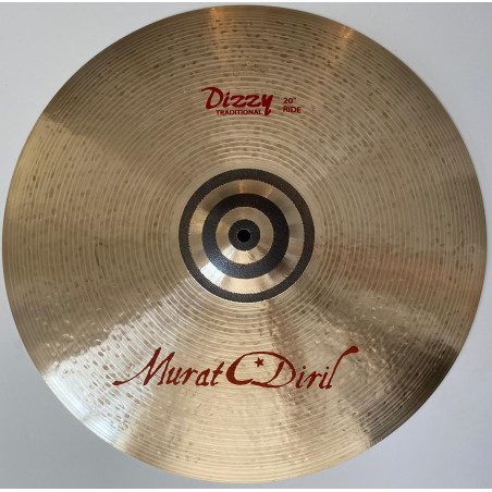 Cymbale Murat Diril - Ride Traditional 20" - Série Dizzy Bell set