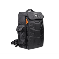 GRUV GEAR - STADIUM BAG KARBON EDITION - Multi-Use Tech Cargo Bagpack (noir)