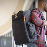 GRUV GEAR - STADIUM BAG KARBON EDITION - Multi-Use Tech Cargo Bagpack (noir)