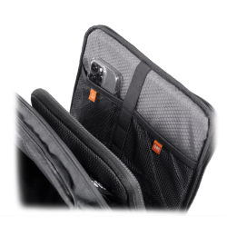 GRUV GEAR - STADIUM BAG KARBON EDITION - Multi-Use Tech Cargo Bagpack (noir)