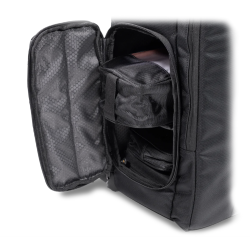 GRUV GEAR - STADIUM BAG KARBON EDITION - Multi-Use Tech Cargo Bagpack (noir)