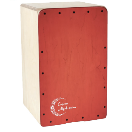 Al Andalus - Cajon - Solea (Rouge)