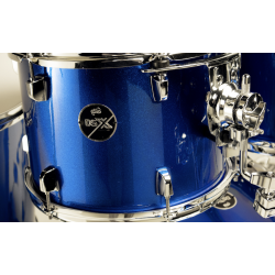 DS Drum - DSX SERIES - 22"10"12"16"+C.C 14"x5,5" - Blue Sparkle