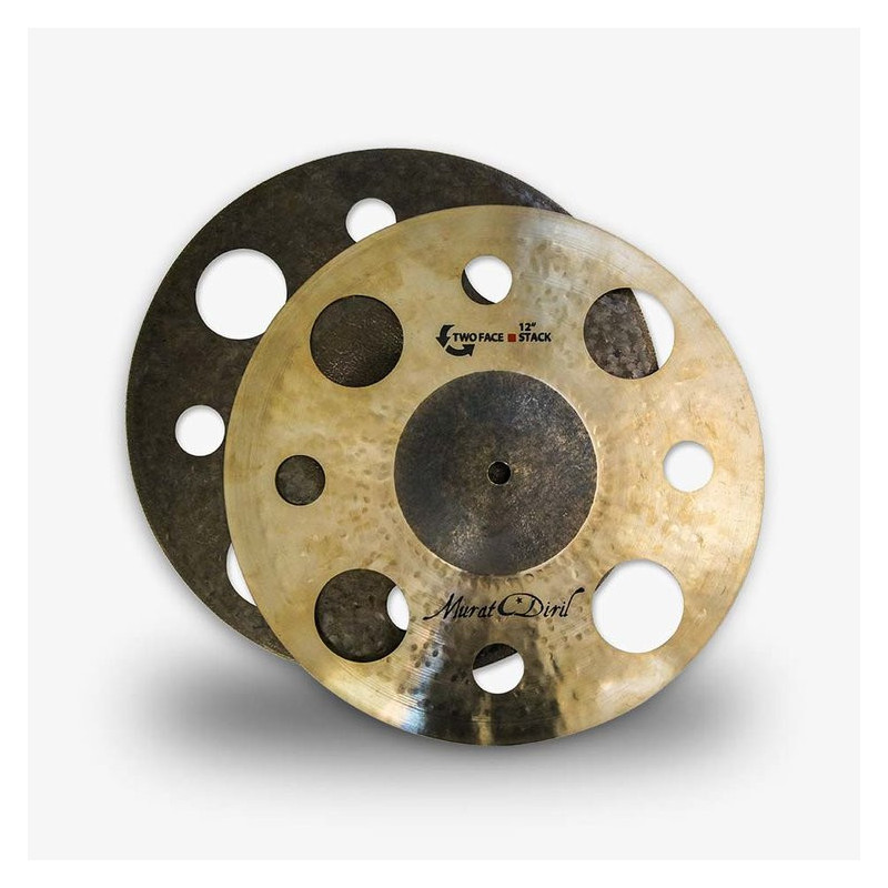 Cymbale Murat Diril - Two faces Stack Fx 12/12"- Série Renaissance