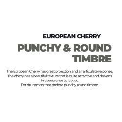 Caisse claire Mother Nature - DS DRUM : 14"x6,5" - Cerisier