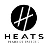 Peau de batterie HEATS - dB.SERIES transparente - Tom 10"