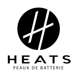 Veste zippée à capuche noir HEATS "The Classic"