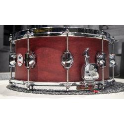 Caisse Claire - Venom : 14" x 6,5" (Erable US) - Brandy wine stain mat