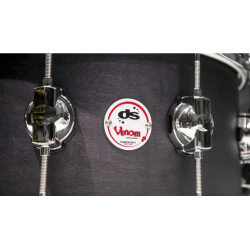 Caisse Claire - Venom : 14" x 6,5" (Erable US) - Charcoal stain mat