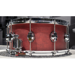 Caisse Claire - Venom : 14" x 6,5" (Erable US) - Brandy wine stain mat