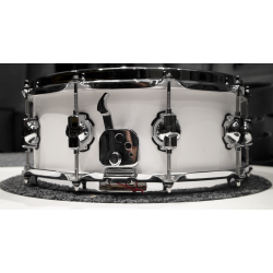 Caisse Claire - Venom : 14" x 5,5" (Erable US) - Snow white stain mat