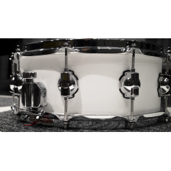 Caisse Claire - Venom : 14" x 5,5" (Erable US) - Snow white stain mat