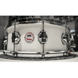 Caisse Claire - Venom : 14" x 6,5" (Erable US) - Snow white stain mat