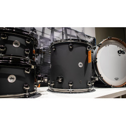 Rebel Custom Shop - 22" 10" 12" 16" - Birch/Mahogany - Deep Black