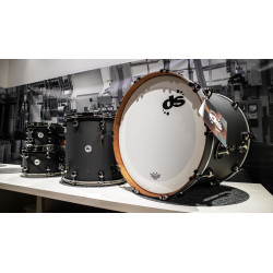 Rebel Custom Shop - 22" 10" 12" 16" - Birch/Mahogany - Deep Black