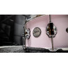 Caisse Claire - RCS : 14" x 6" (Birch/Mahogany) - White Pink Solid Satin