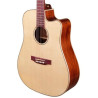 TYMA - Guitare Electro Acoustiques (Naturel) - D-25CE