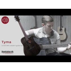TYMA - Guitare Electro Acoustiques (Black) - D-3CE BKS