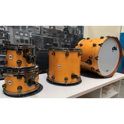 Rebel Custom Shop - 22" 10" 12" 16" - Birch/Mahogany - Hot Sun WBS finish