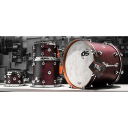 Rebel Custom Shop - 20" 10" 12" 14"- Birch - Amaranth WBS finish