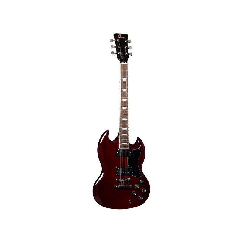 Beaton - Guitare électrique Lively (Rouge) WR