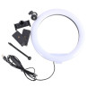 RECORD - Lampe Led circulaire + pied + support telephone LED-15