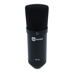 RECORD - Microphone à condensateur MC-82 BK