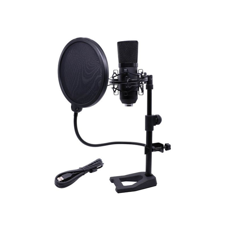 RECORD - Kit complet microphone USB MU-46 SET
