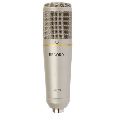 RECORD - Microphone à condensateur USB MU-78