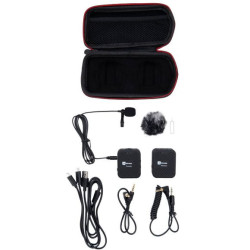 RECORD - Ensemble de microphones à pince sans fil WM-41