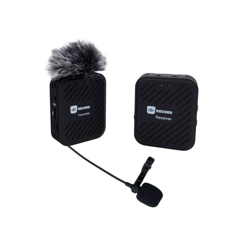RECORD - Ensemble de microphones à pince sans fil WM-41