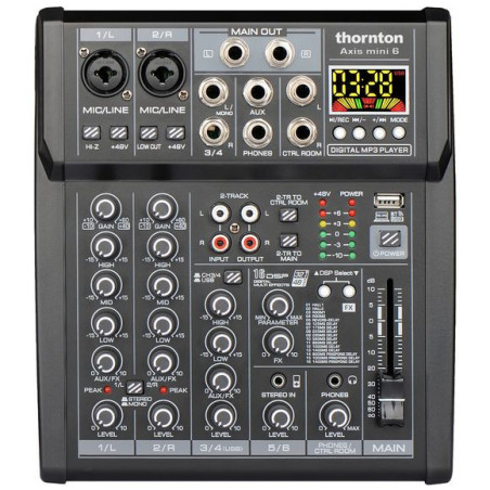 THORNTON - Console de mixage Axis Mini 6